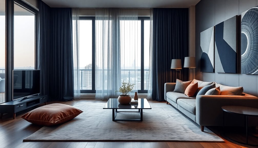 acoustic absorption enhances sound environment