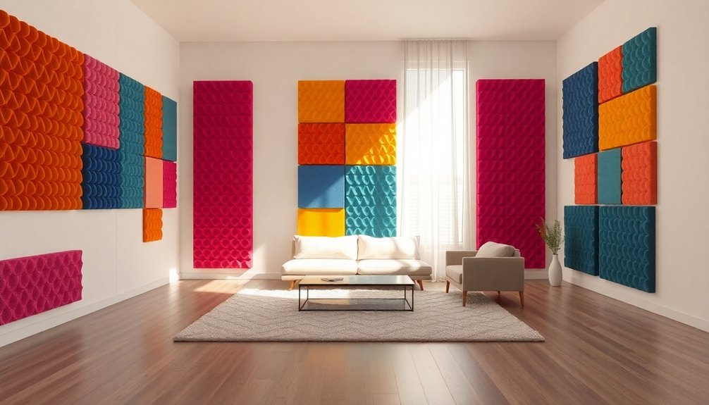 acoustic foam enhances sound absorption