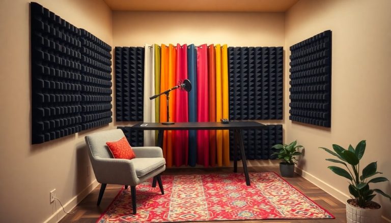 affordable soundproof podcast studio