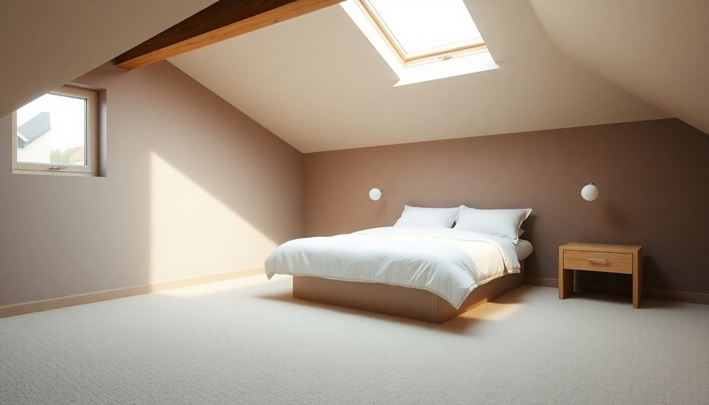 attic bedroom space requirements