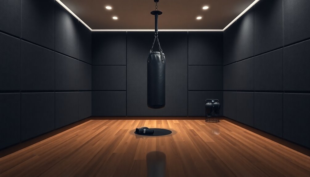 compact speed bag setup