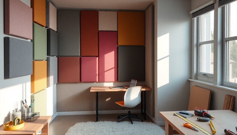 diy soundproof panels construction