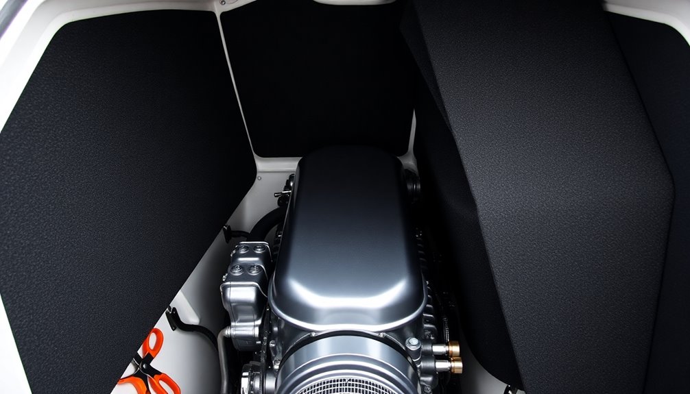 effective boat engine soundproofing