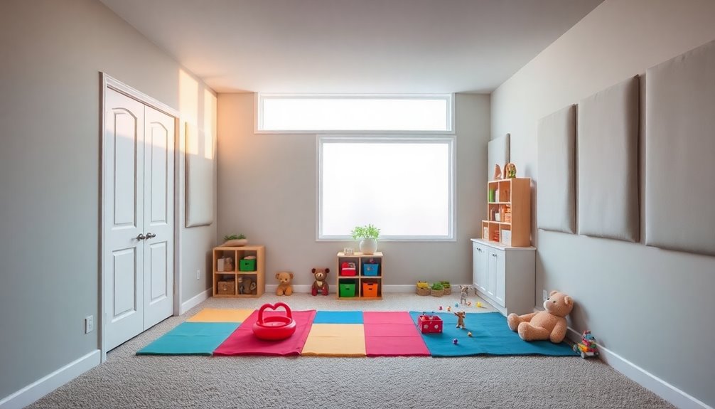 effective soundproof playroom design