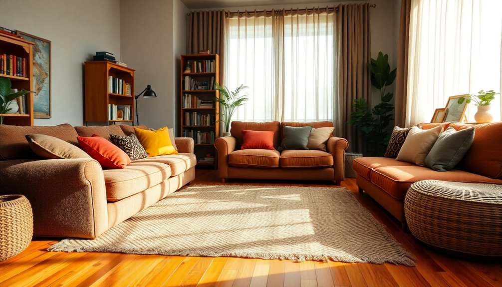 furniture as sound barriers