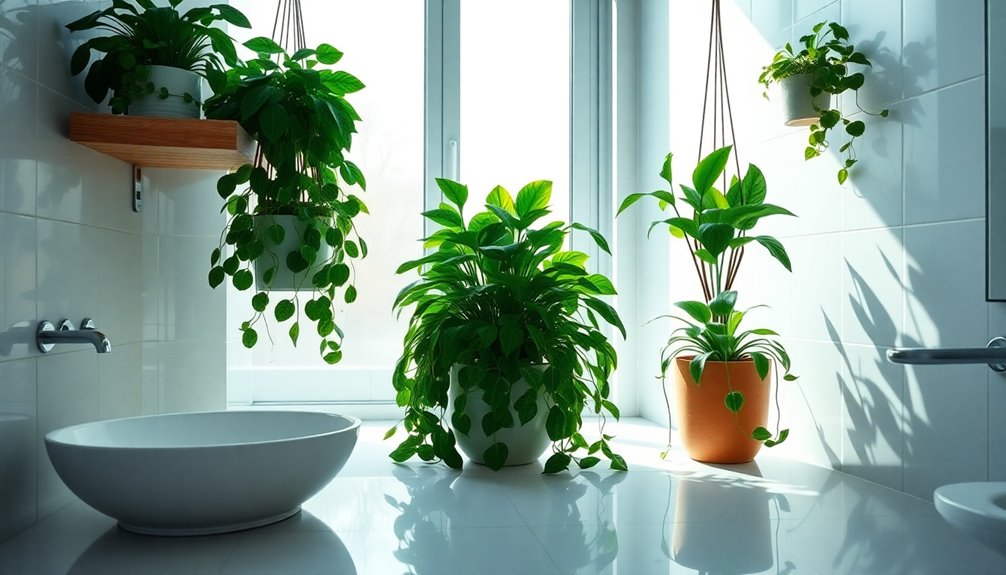 indoor plants absorb sound