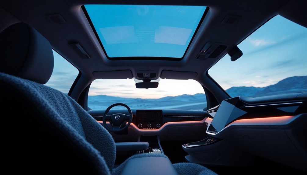 luxury ev cabin noise