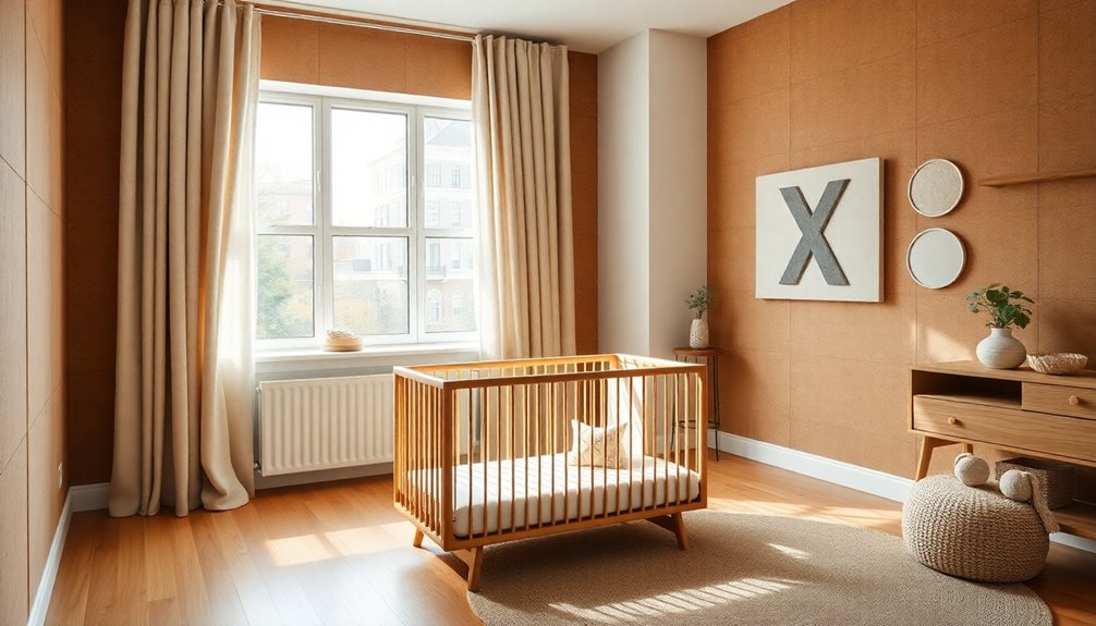 natural soundproofing nursery materials