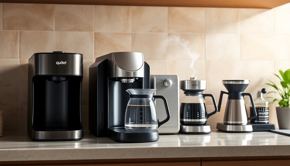 quiet coffee maker comparisons
