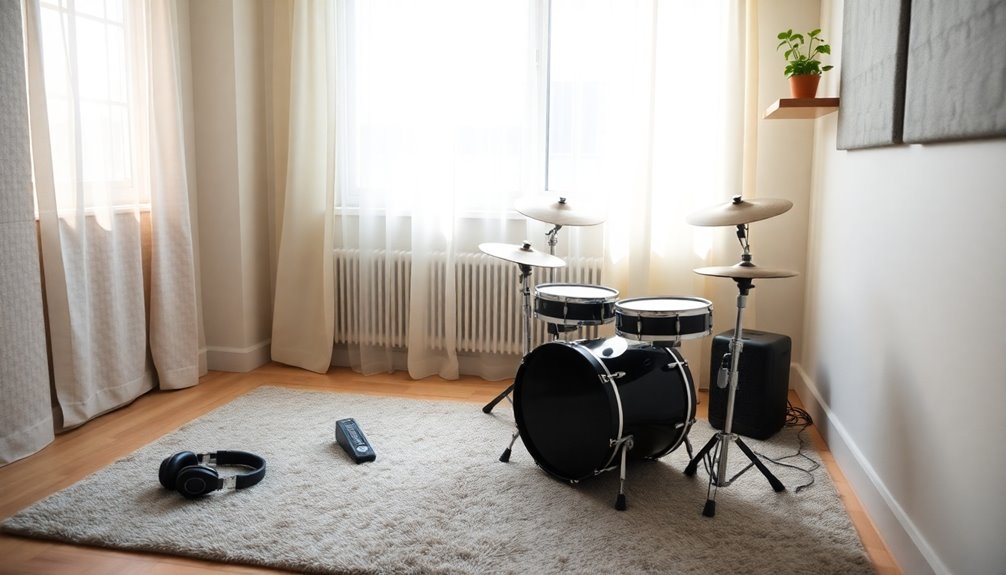 quiet practice enhances drumming skills