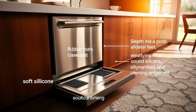 reduce dishwasher noise effectively