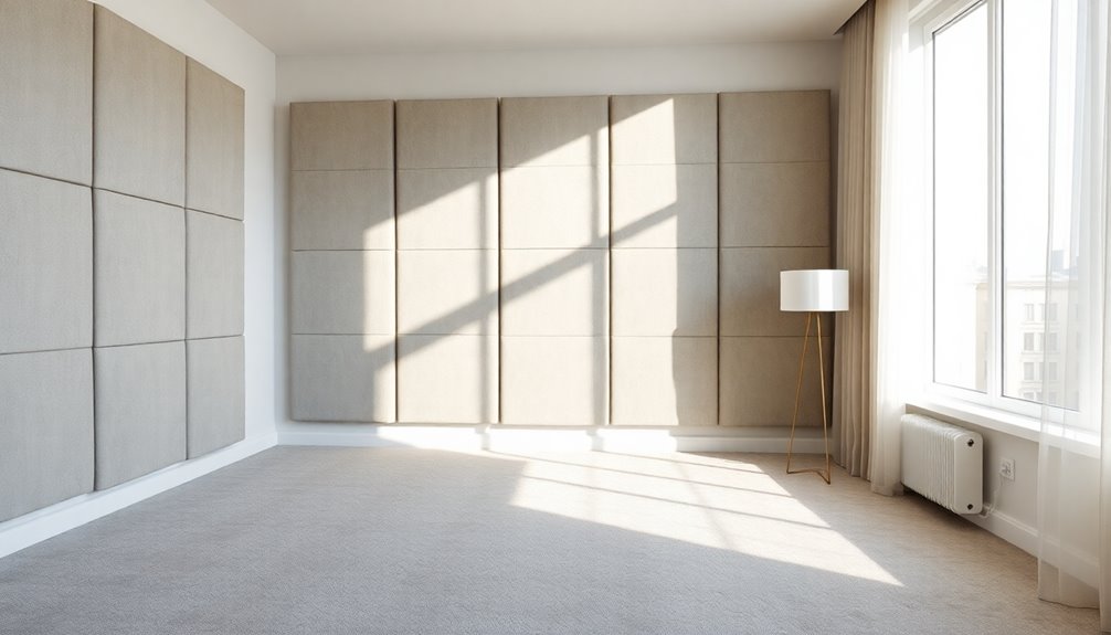 removable acoustic sound panels