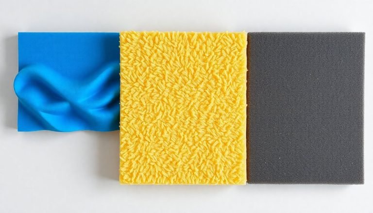 sound absorption material comparison