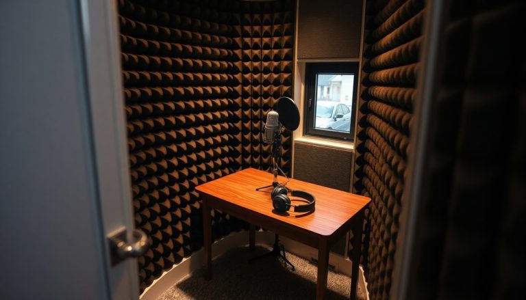 soundproof closet for recording