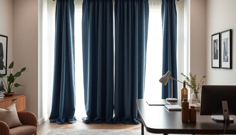 soundproof curtains offer insulation