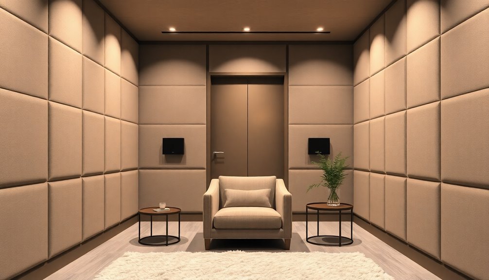 soundproofing enhances privacy significantly