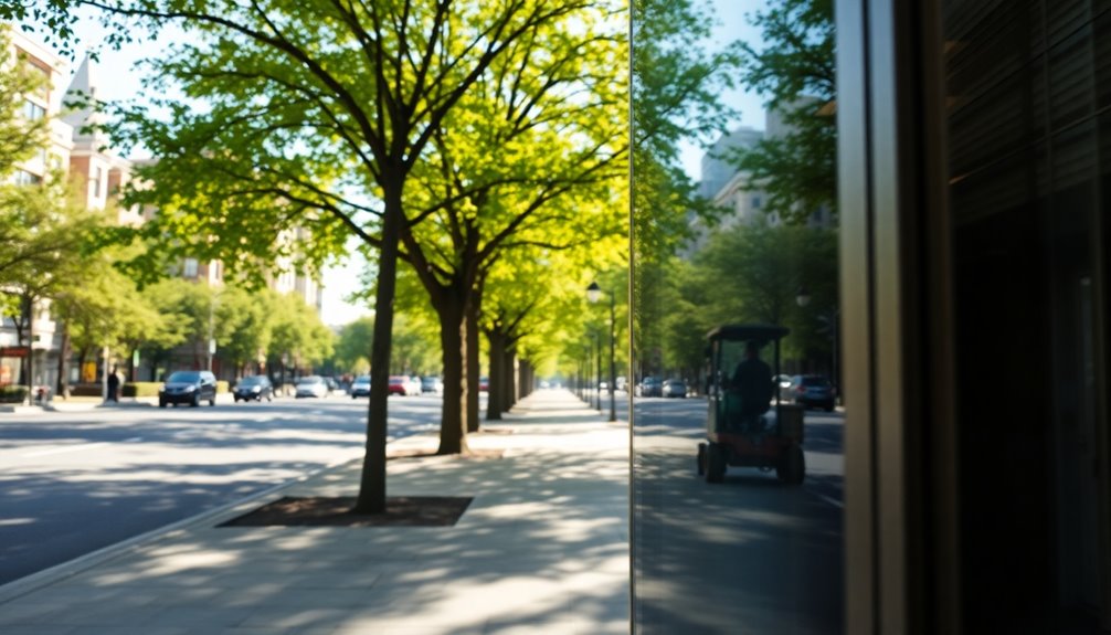 street sweeper noise levels