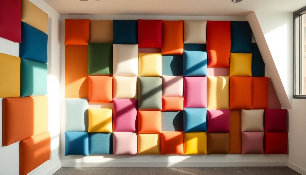 stylish sound absorbing panels