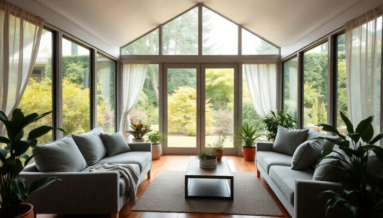 year round soundproof porch